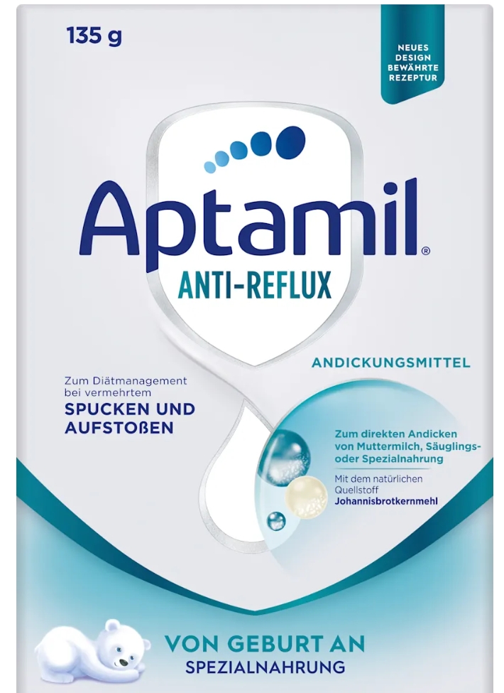 Screenshot_18-6-2026_114746_www.dm.de Аptamil АR cгъстител/ Аптамил AР Anti-reflux Andickungsmittel за кърма или мляко при рефлукс , 135 гр, от раждането , страна на произход Германия - Image 1