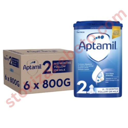 Untitled design - 2026-09-03T165707.876 Aptamil 2 / Aптамил 2 , 6-12м, 800 гр, промо кашон от 6 бр, страна на произход Англия - Image 1