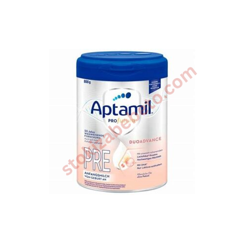 Untitled design - 2026-09-04T101819.066 Aptamil Profutura Pre Duo Advance /Аптамил Профутура Пре ДуоАдванс адаптирано мляко до 6м, обогатено с Омега3, ARA, ALA, без палмово масло 800 гр, страна на произход Германия - Image 1