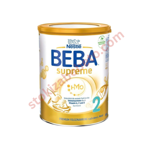 BEBA Supreme 2 адаптирано мляко за бебета 6–12 месеца 800 г