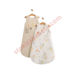 123 Jersey Cotton Sleep Bag 1 Tog - Set of 2