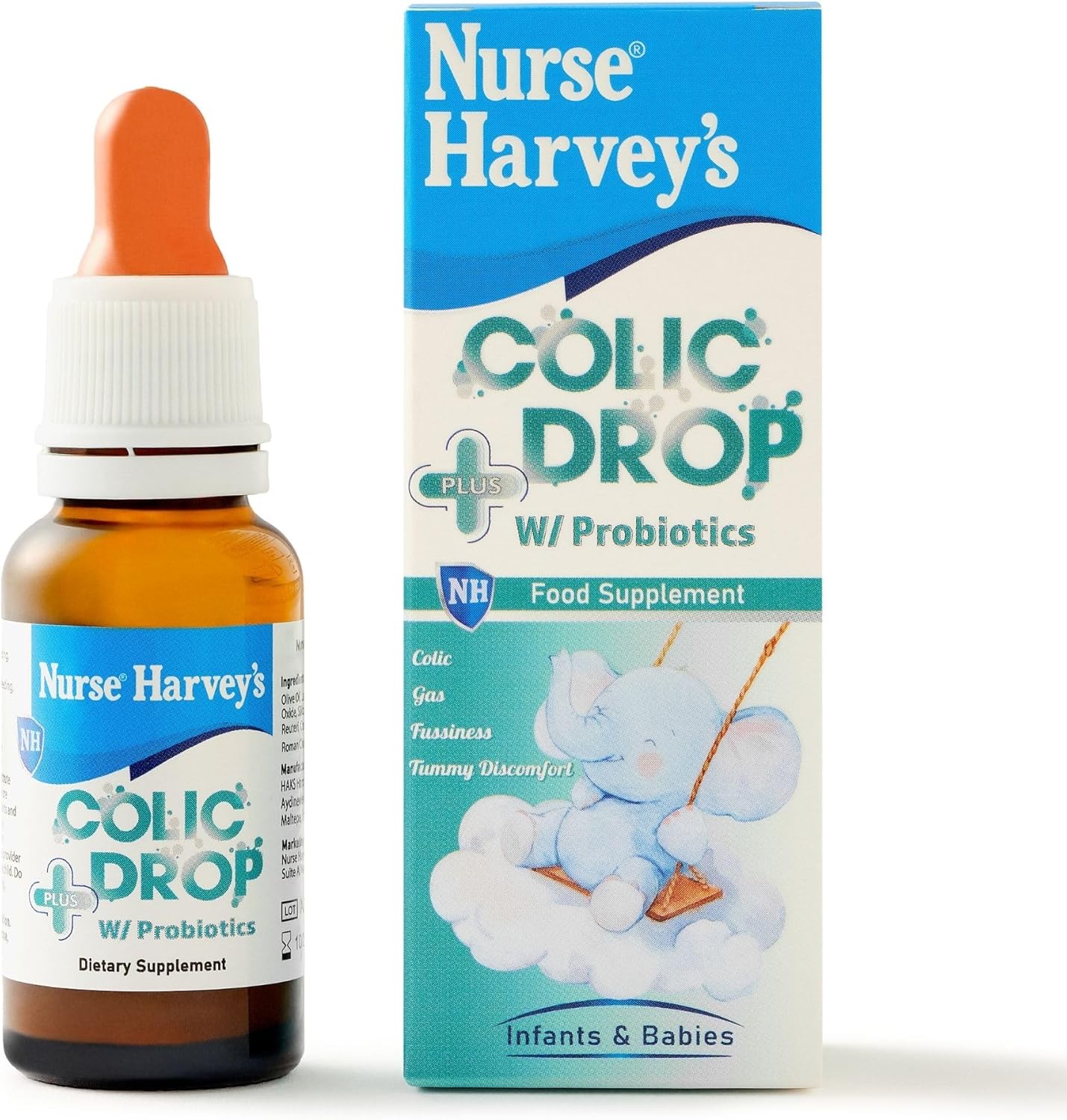 81pZEVd02kL._AC_SL1500_ Nurse Harvey's Colic Drop Plus/ Капки против колики с пробиотици, 20 мл - Image 1