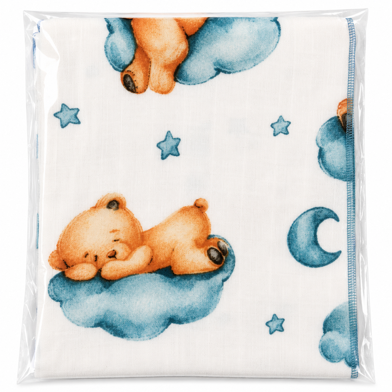 8ab39ec2-0d89-4f0d-9c5c-dafe8f0a23bd Бебешки муселин пелени Sunny Kids – Мечета на облаци (80x90 см) - Image 1