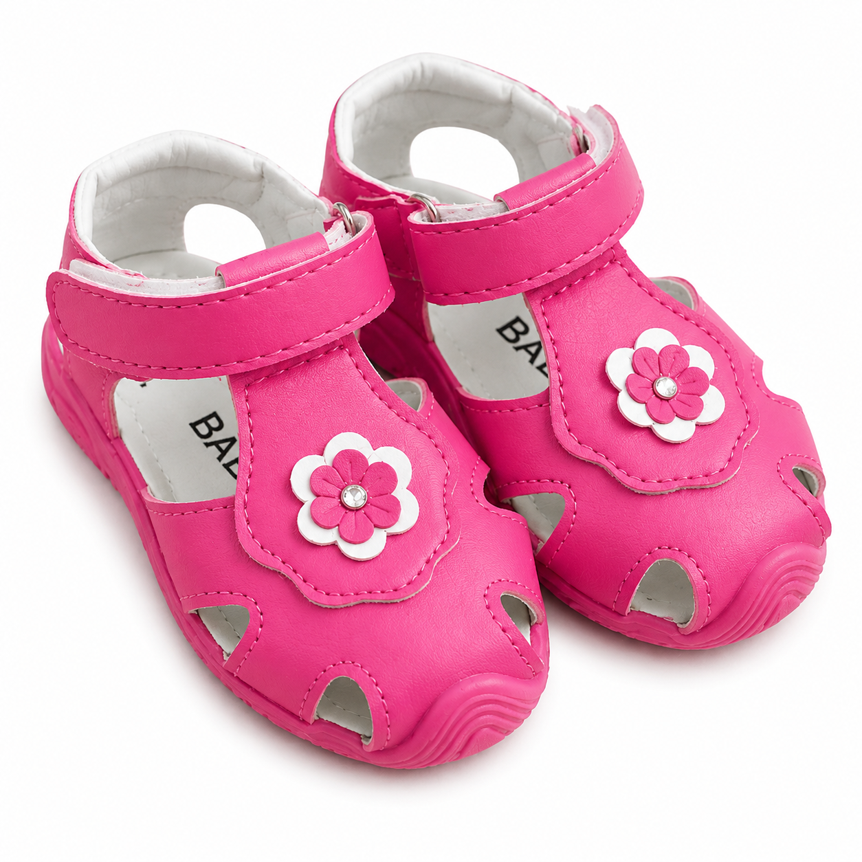 ChatGPT Image Jun 24, 2026, 04_28_44 PM Детски сандали „Pink Flower Comfort“ – розови сандали с цвете - Image 1