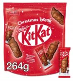 Kit Kat Christmas Break 264 gr/ Kit Kat млечен шоколад Дядо Коледа 264 gr