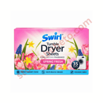 Swirl Lavender ароматизиращи листчета за сушилня, светлолилава кутия с 35 броя
