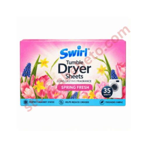 Swirl Lavender ароматизиращи листчета за сушилня, светлолилава кутия с 35 броя