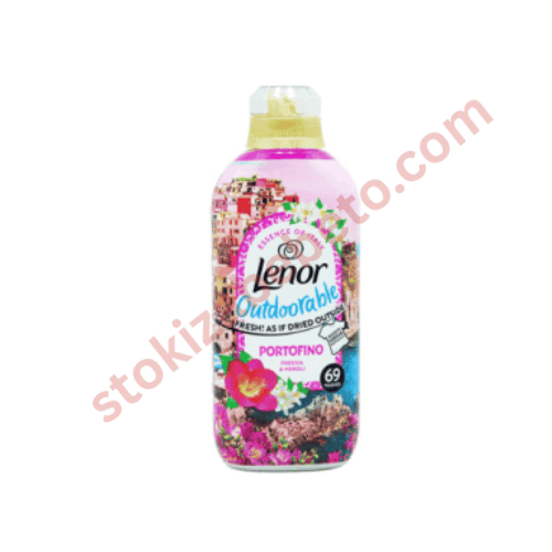 Lenor Outdoorable Portofino омекотител с аромат на праскова и нероли, 968 мл за 69 пранета